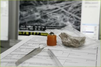 CRB GmbH | Samples for asbestos analysis 3
