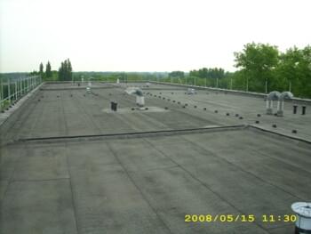 Asbesthaus - Site de découverte : Couverture en toiture, carton goudronné, toile de bitume | © 2019, CRB Analyse Service GmbH