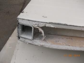 Mit Promabest wurden bevorzugt Stahlträger und Stützen ummantelt. | © 2019, CRB Analyse Service GmbH