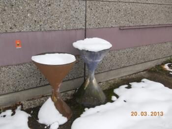 Asbesthaus - Fundstelle: Fassadenabdeckung aus Asbestzement, Eternit, Kunstschiefer | © 2019, CRB Analyse Service GmbH